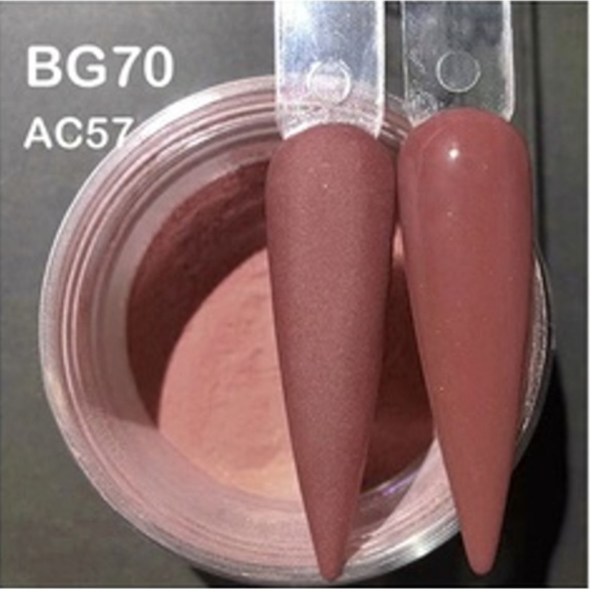 Bling Girl Rose Gold Acrylic Powder #070