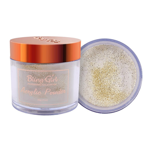 Bling Girl Rose Gold Acrylic Powder #076