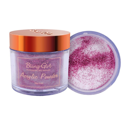 Bling Girl Rose Gold Acrylic Powder #081