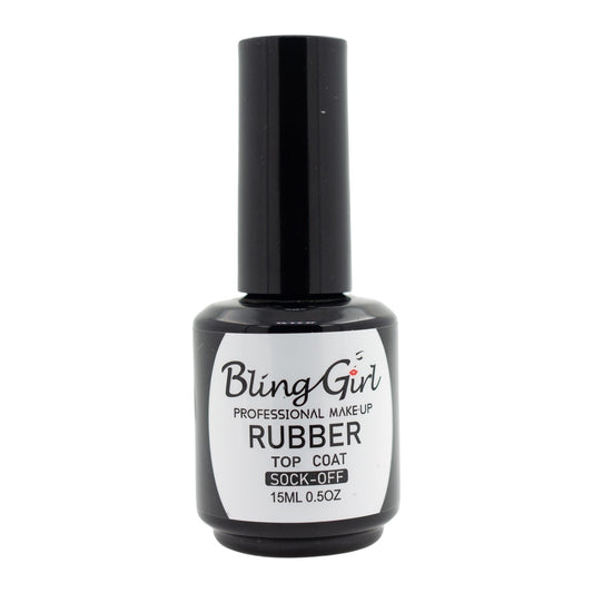 Bling Girl Rubber Top Coat 15ml