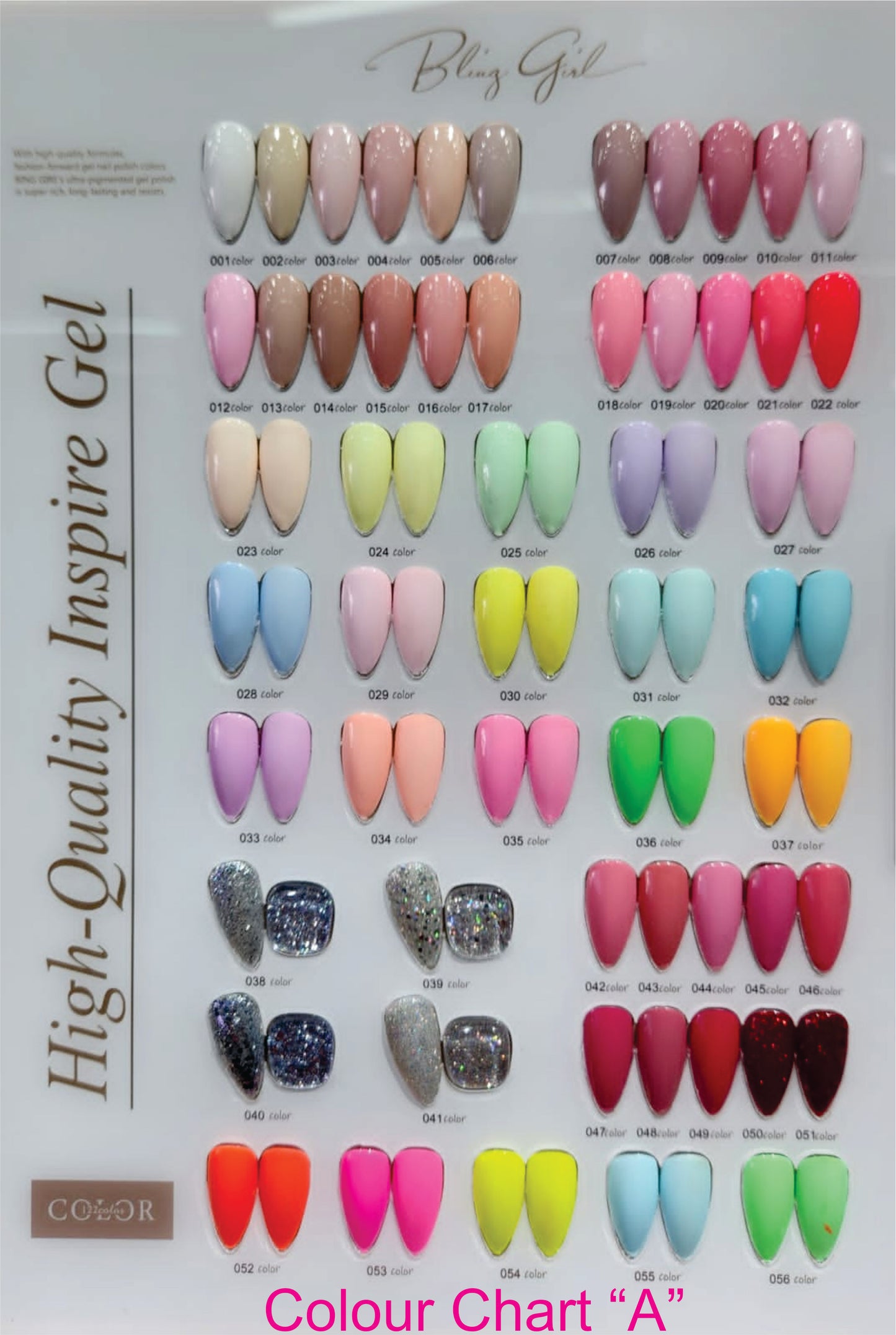 Bling Girl Superior Gel 18 ml ALL COLOURS