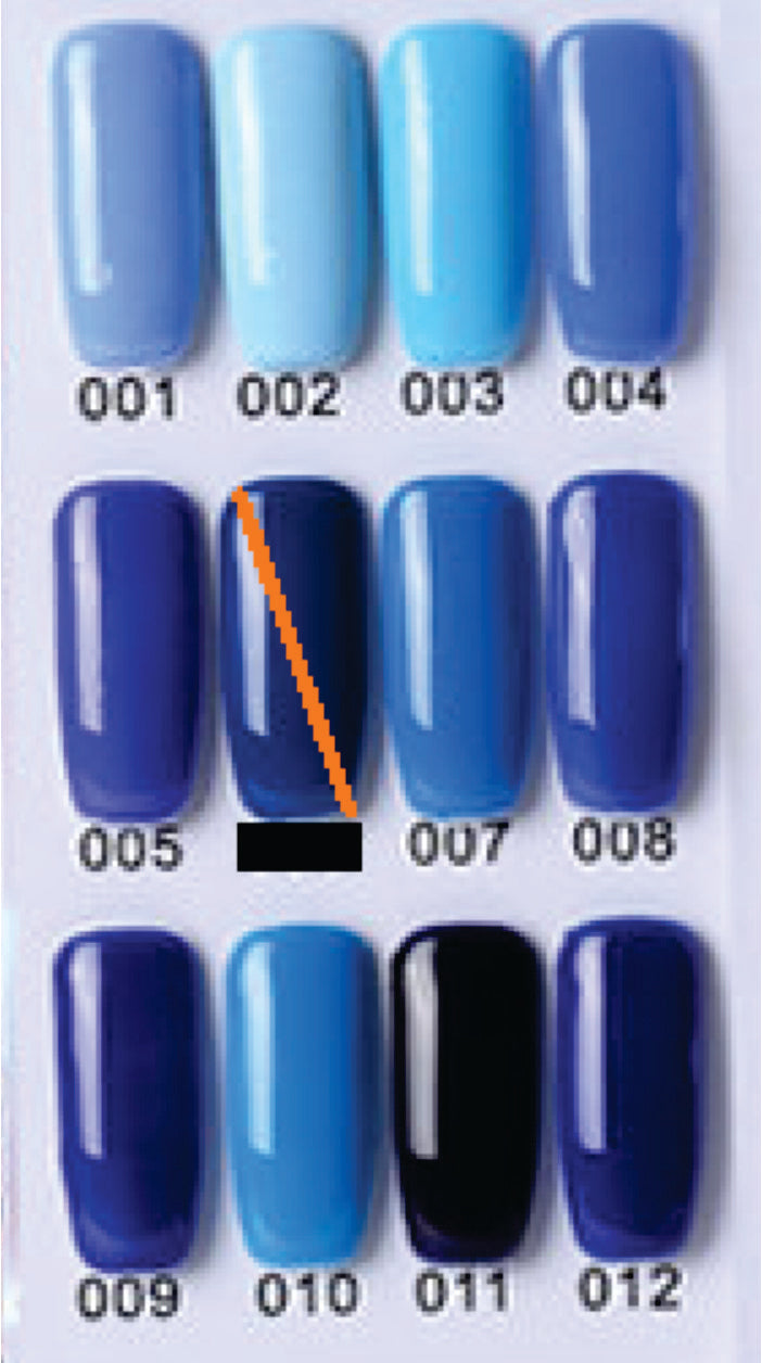 AS UV/LED Gel Polish 15ml - Blue Series