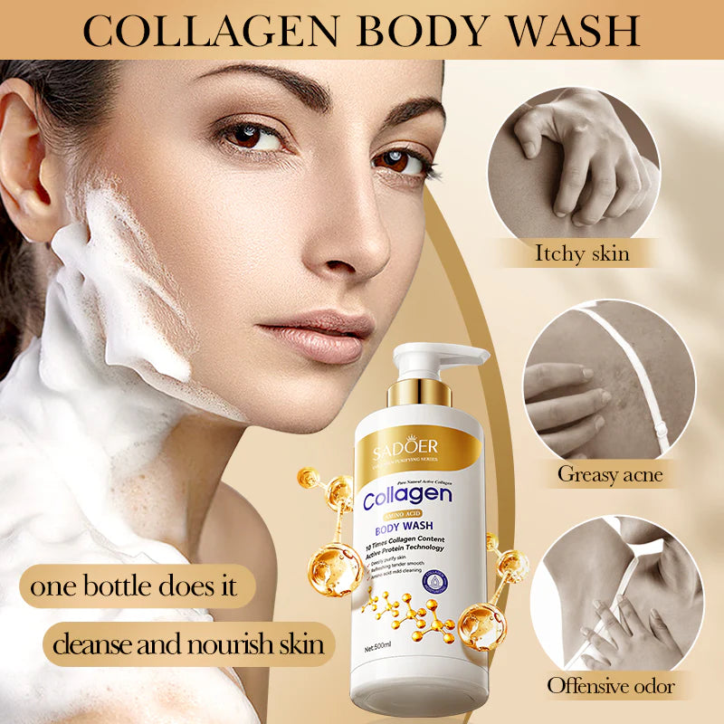 Collagen Body Wash 500ml - SADOER
