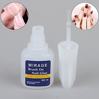 Mirage Brush On Nail Glue Clear 10g