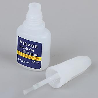 Mirage Brush On Nail Glue Clear 10g