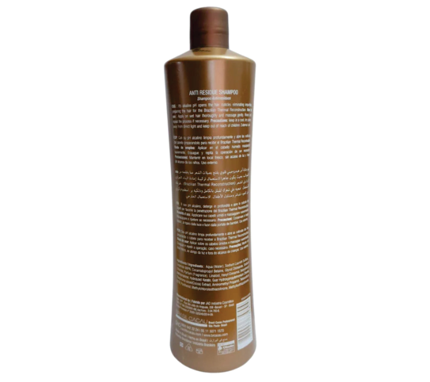 BRASIL CACAU Anti Residue Shampoo 1000ml (NO 1/STEP 1)