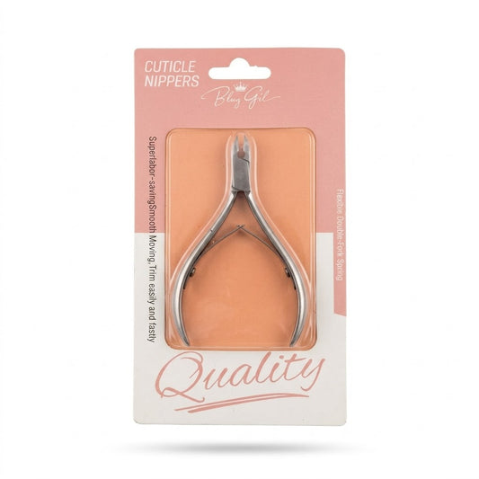 Bling Girl Cuticle Cutter & Nipper - Silver (QUALITY)