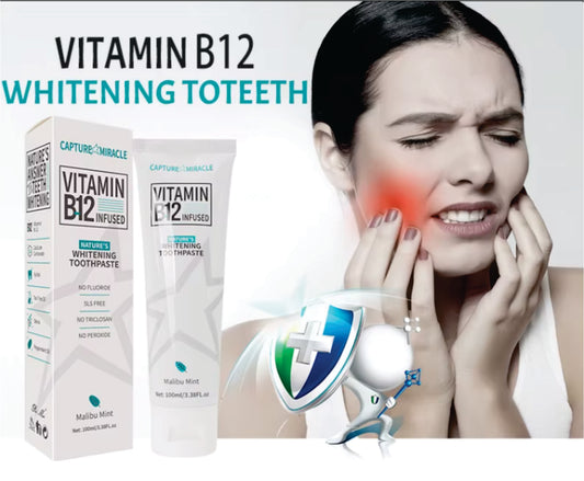 Capture Miracle Vitamin B12 Infused Whitening Toothpaste