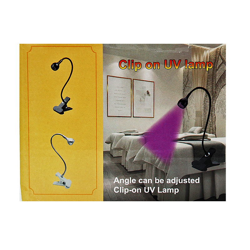 Clip-On Adjustable Angle UV Lamp - Manicure, Resin Curing, Detection Multi-Tool