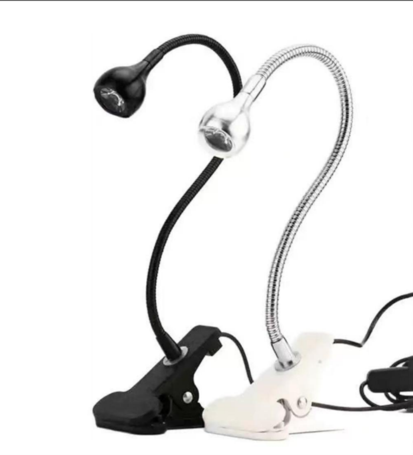 Clip-On Adjustable Angle UV Lamp - Manicure, Resin Curing, Detection Multi-Tool