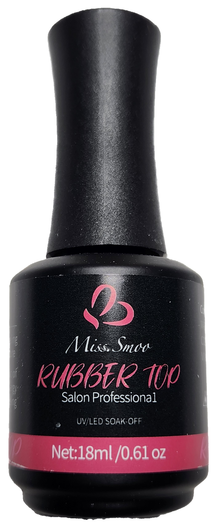 Miss Smoo RUBBER Top 18ml UV/LED Soak Off