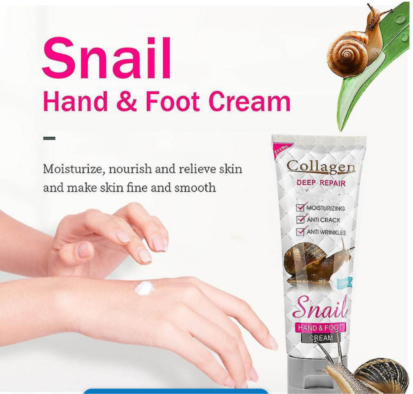 Collagen Snail Deep Repair Hand and Foot Cream