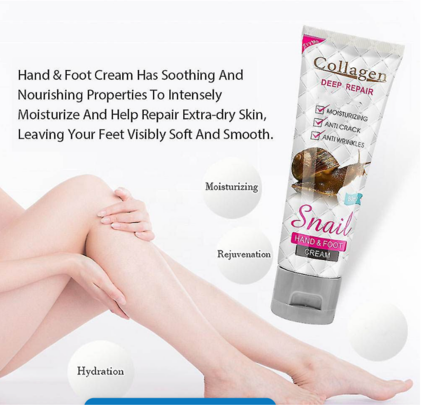 Collagen Snail Deep Repair Hand and Foot Cream