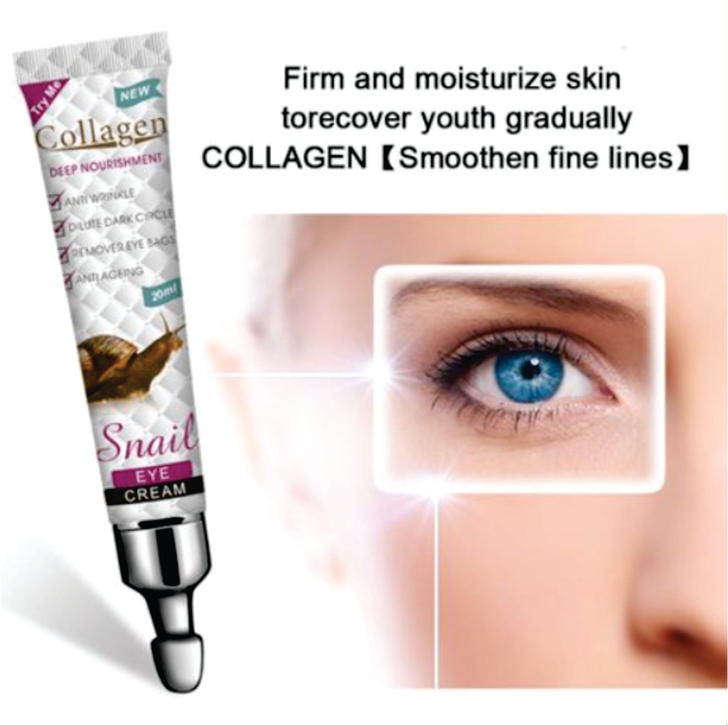 Collagen Snail Eye Cream - 20ml