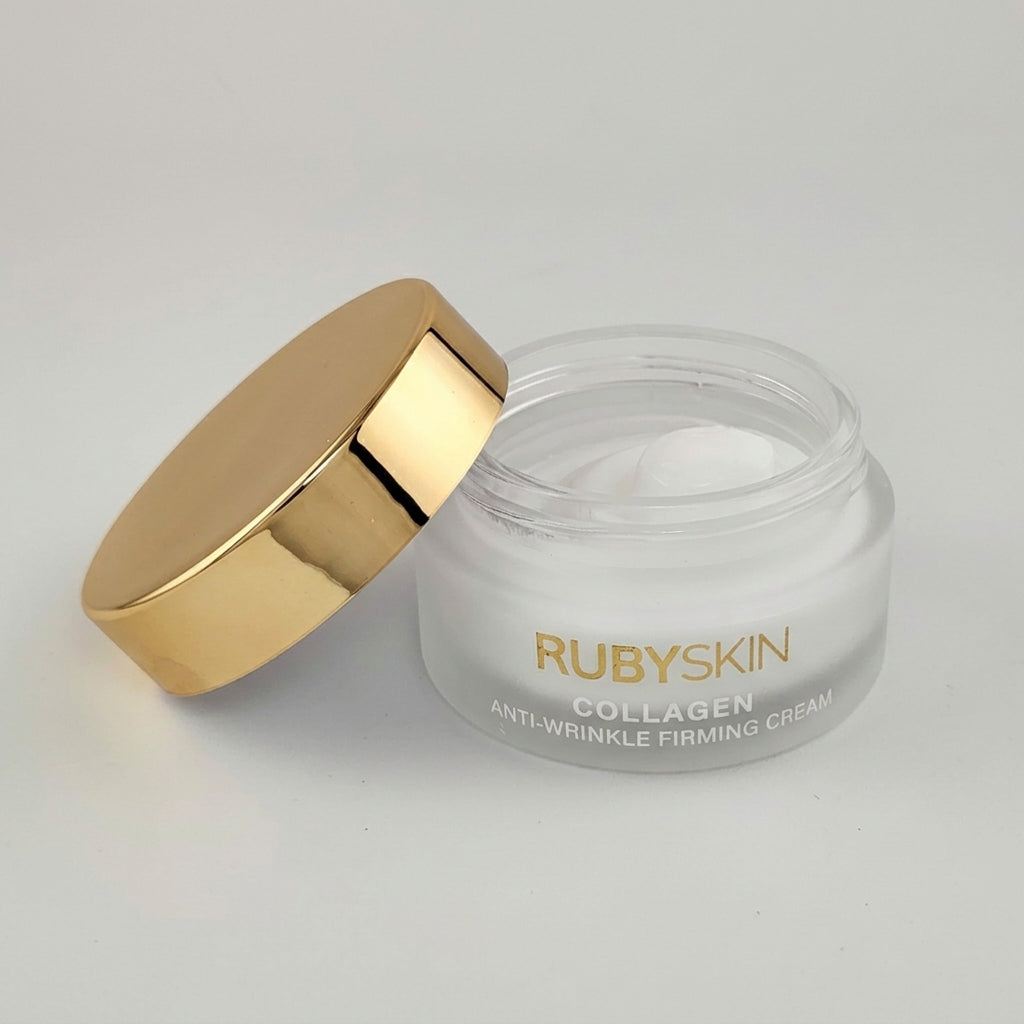 RUBYSKIN Collagen Anti-Aging Glow Cream – Smooths Wrinkles & Fine Lines, 30g