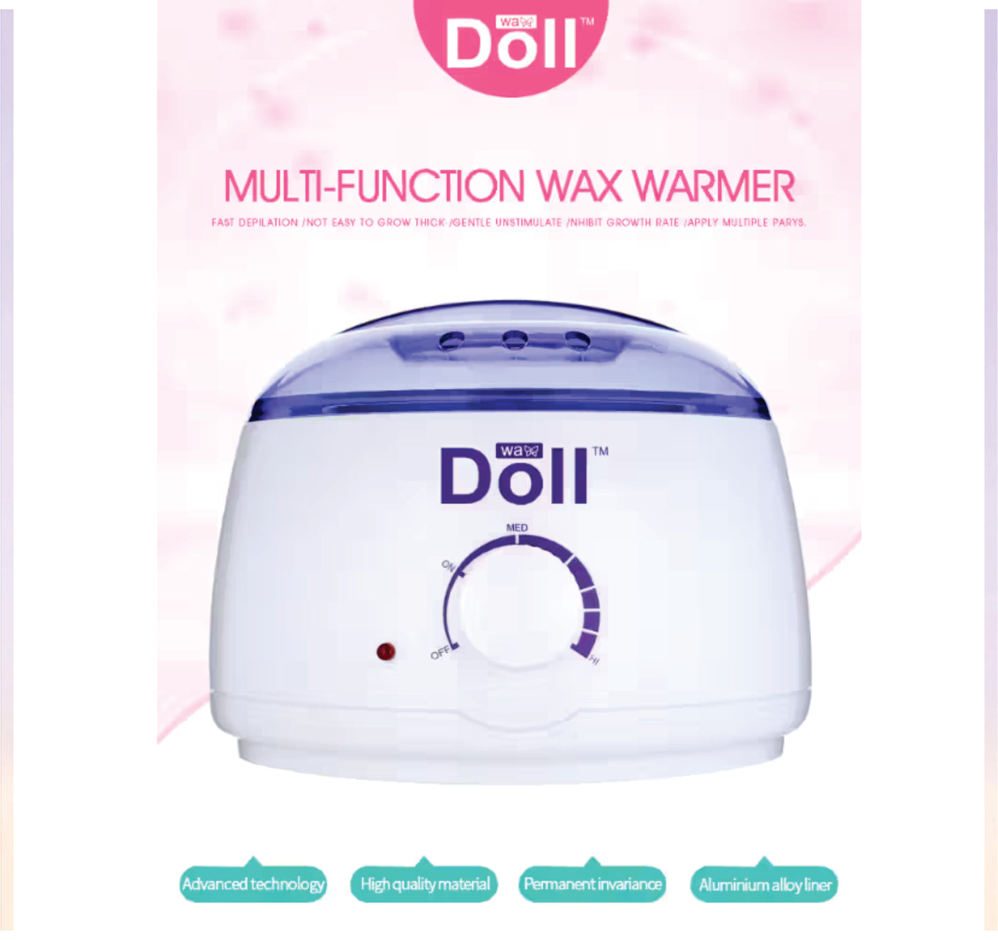 Electric Wax Warmer Pot - Doll Pot
