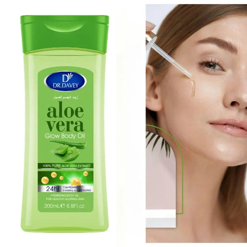 DR.DAVEY Aloe Vera Glow Body Oil 200ml