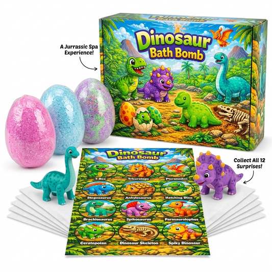 Dinosaur Bath Bomb for Children 80g TOT-0272-2