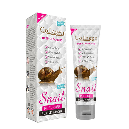 Collagen Snail Deep Cleansing Peel Off Black Mask Anti Aging 120ml