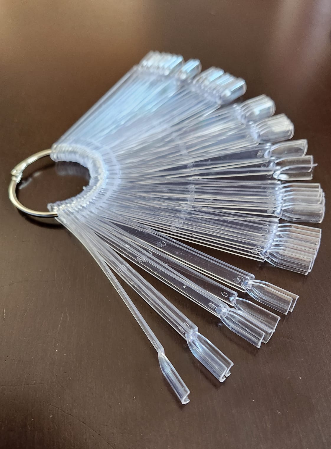 Display Nail Fan Chart 50pcs - CLEAR (Miss Smoo)