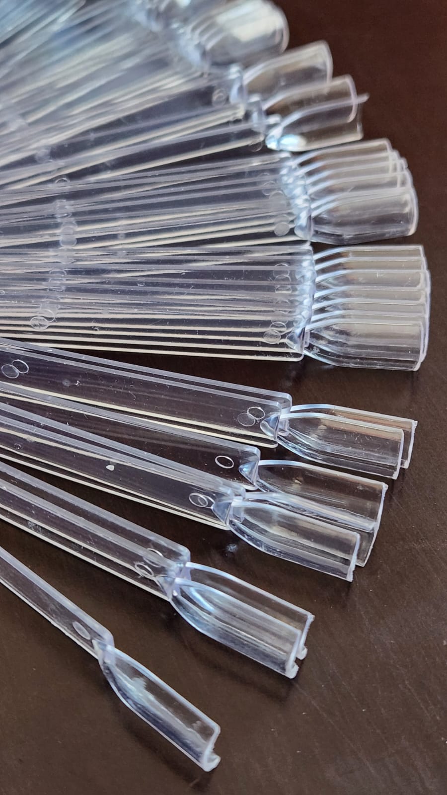 Display Nail Fan Chart 50pcs - CLEAR (Miss Smoo)