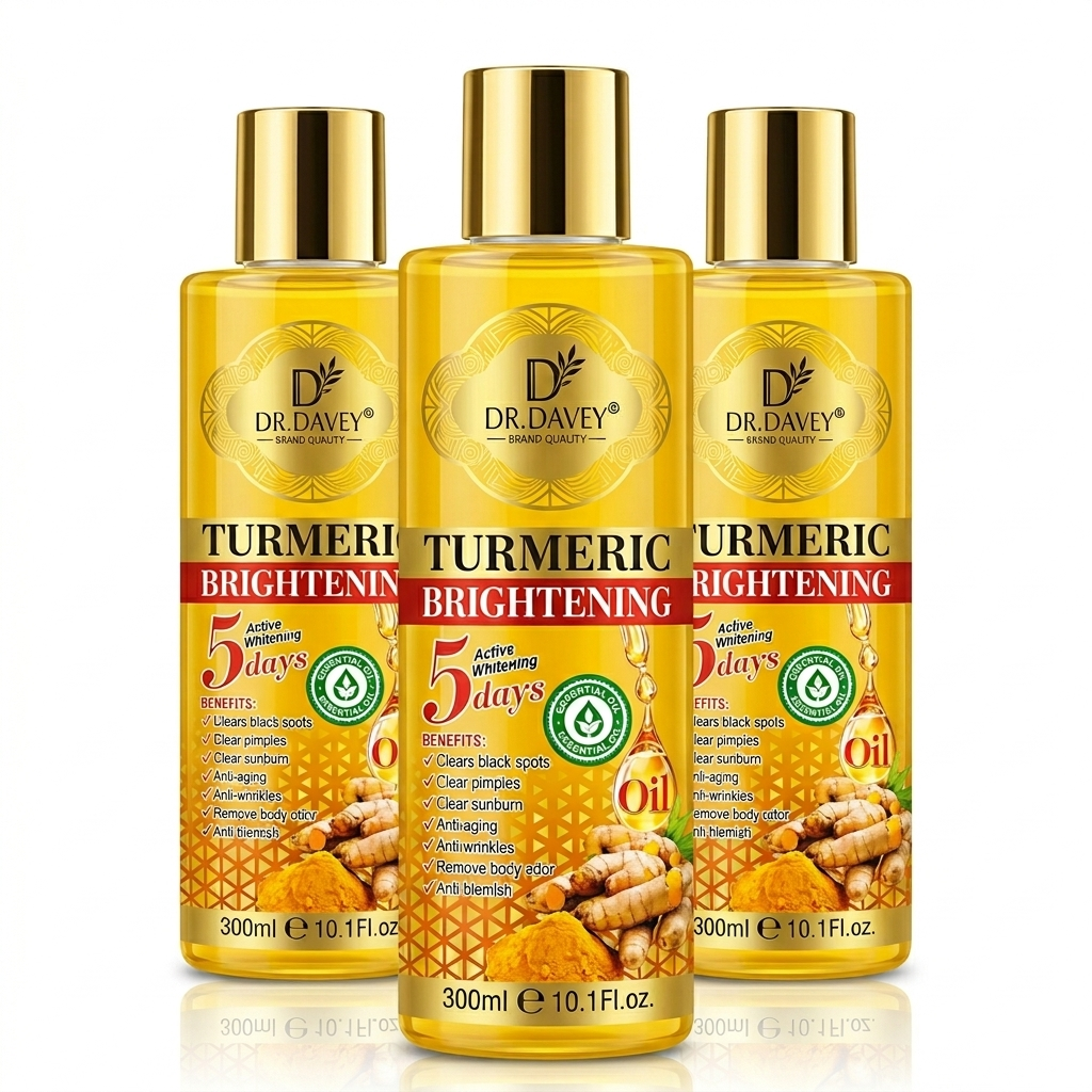 Dr. Davey Turmeric Brightening 5 Days Active Whitening Lotion 300ml