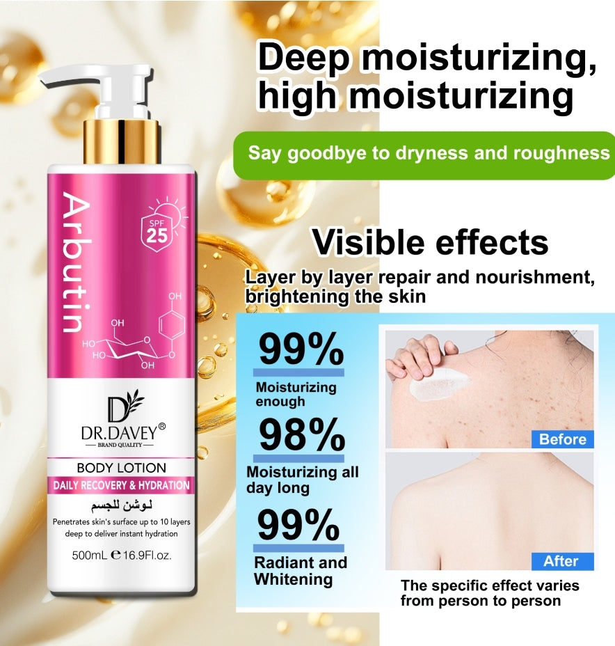 Dr. Davey Body Lotion Daily Recovery & Hydration SPF25, 500ml DV-6713