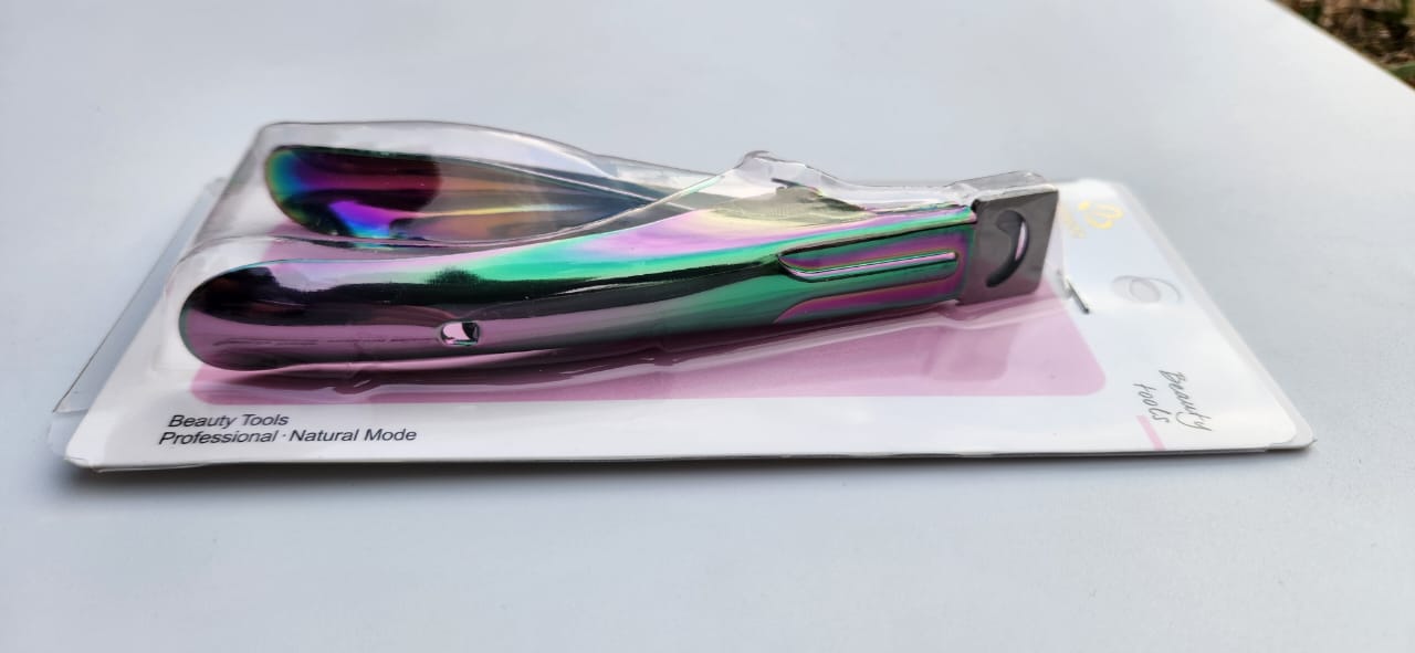 Edge Cutter Nail Cutter -Stainless Steel Rainbow (Miss Smoo)