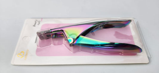Edge Cutter Nail Cutter -Stainless Steel Rainbow (Miss Smoo)