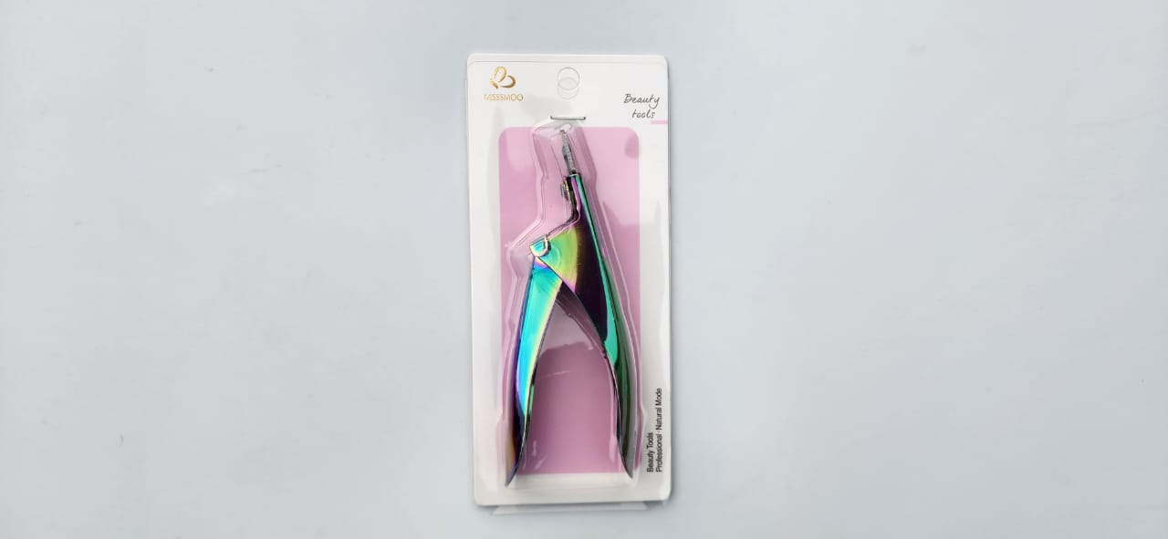 Edge Cutter Nail Cutter -Stainless Steel Rainbow (Miss Smoo)