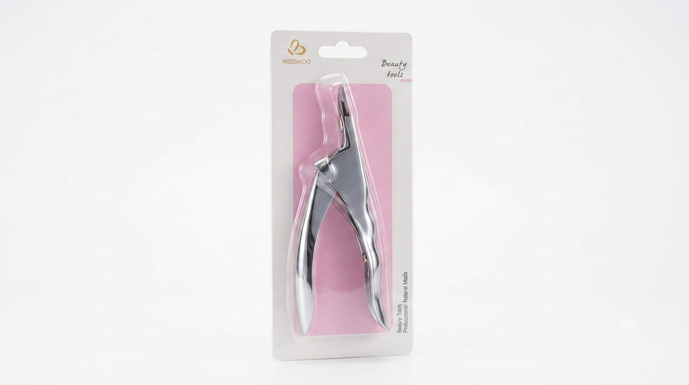 Edge Cutter Nail Cutter -Stainless Steel SILVER (Miss Smoo)