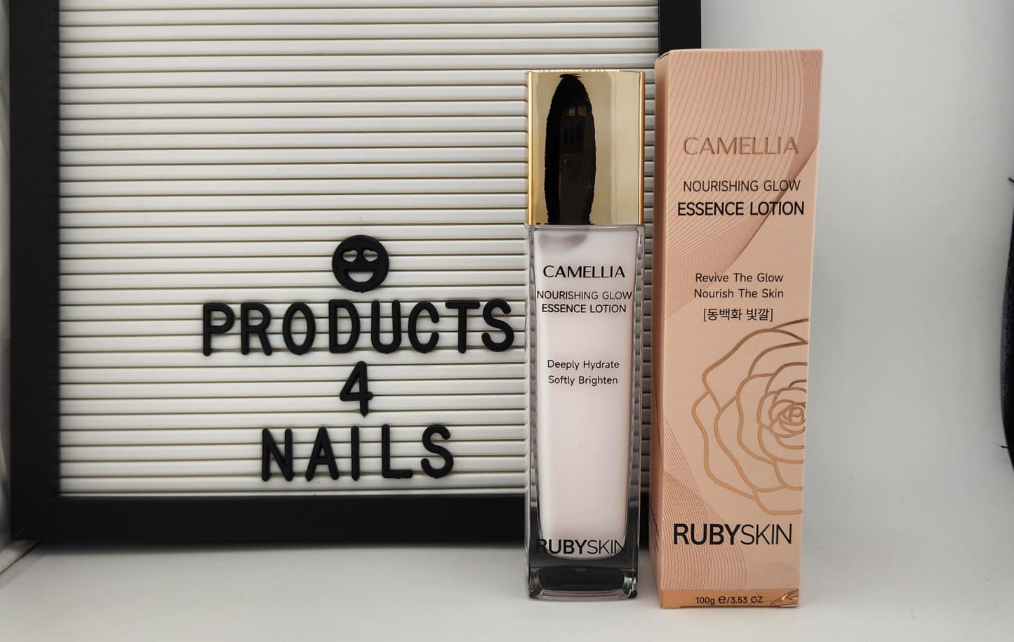 CAMELLIA Essence Lotion - Nourishing Glow 120ml - Rubyskin
