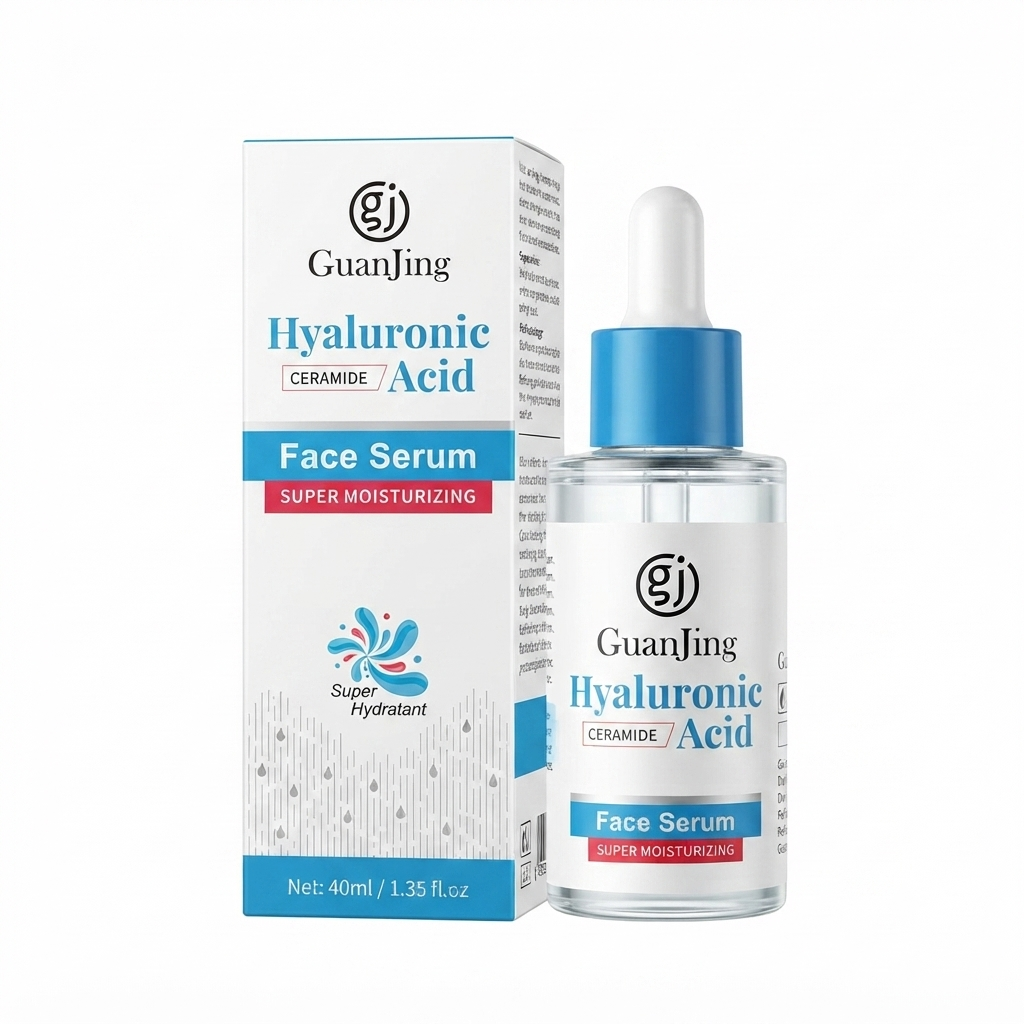 Facial Serum Hyaluronic Acid Moisturizing for All Skin Types 40ml - GuanJing