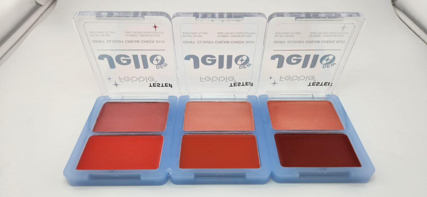 Febble Jello Dewy Cloudy Cream Cheek Duo