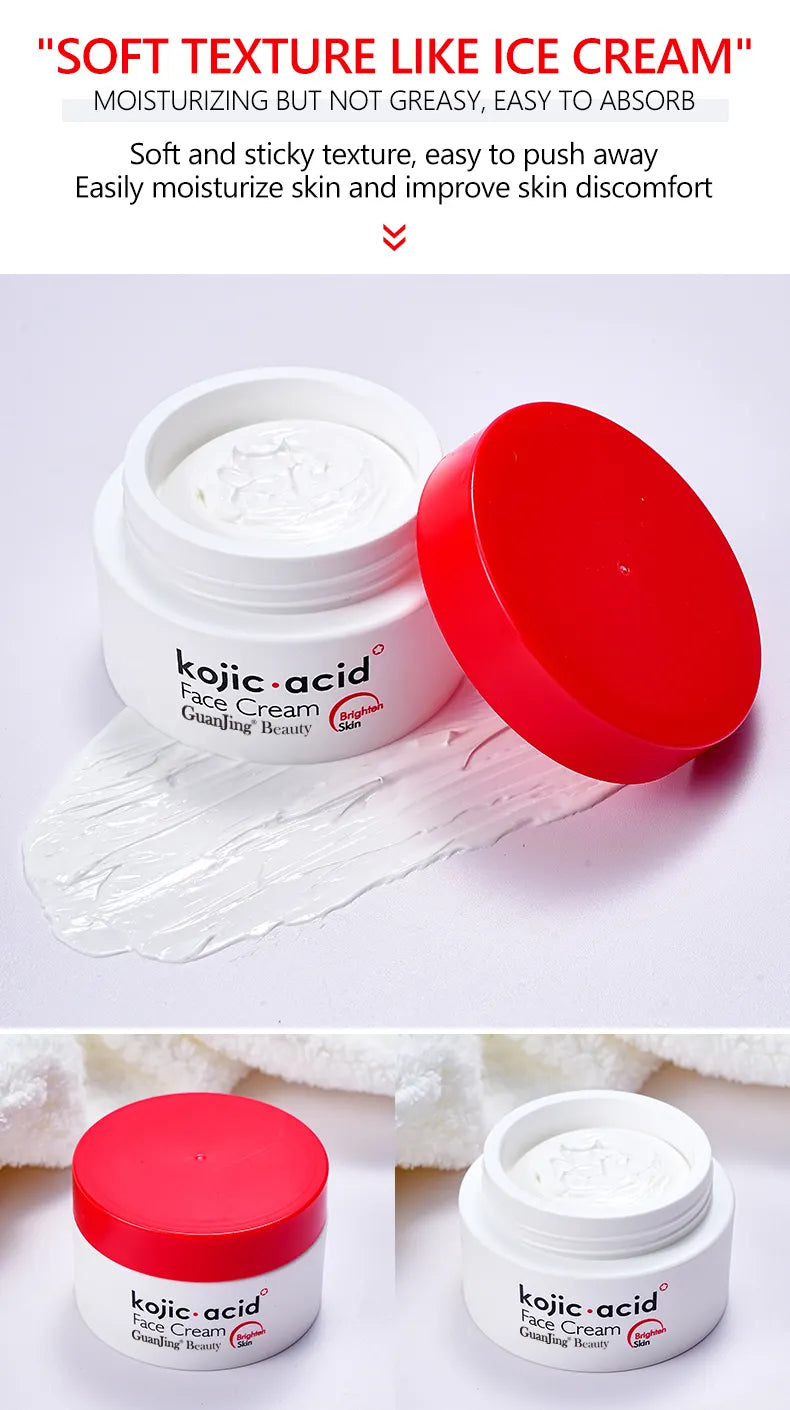 GuanJing Beauty Kojic Acid Face Cream  50g (model GJ7162-1)