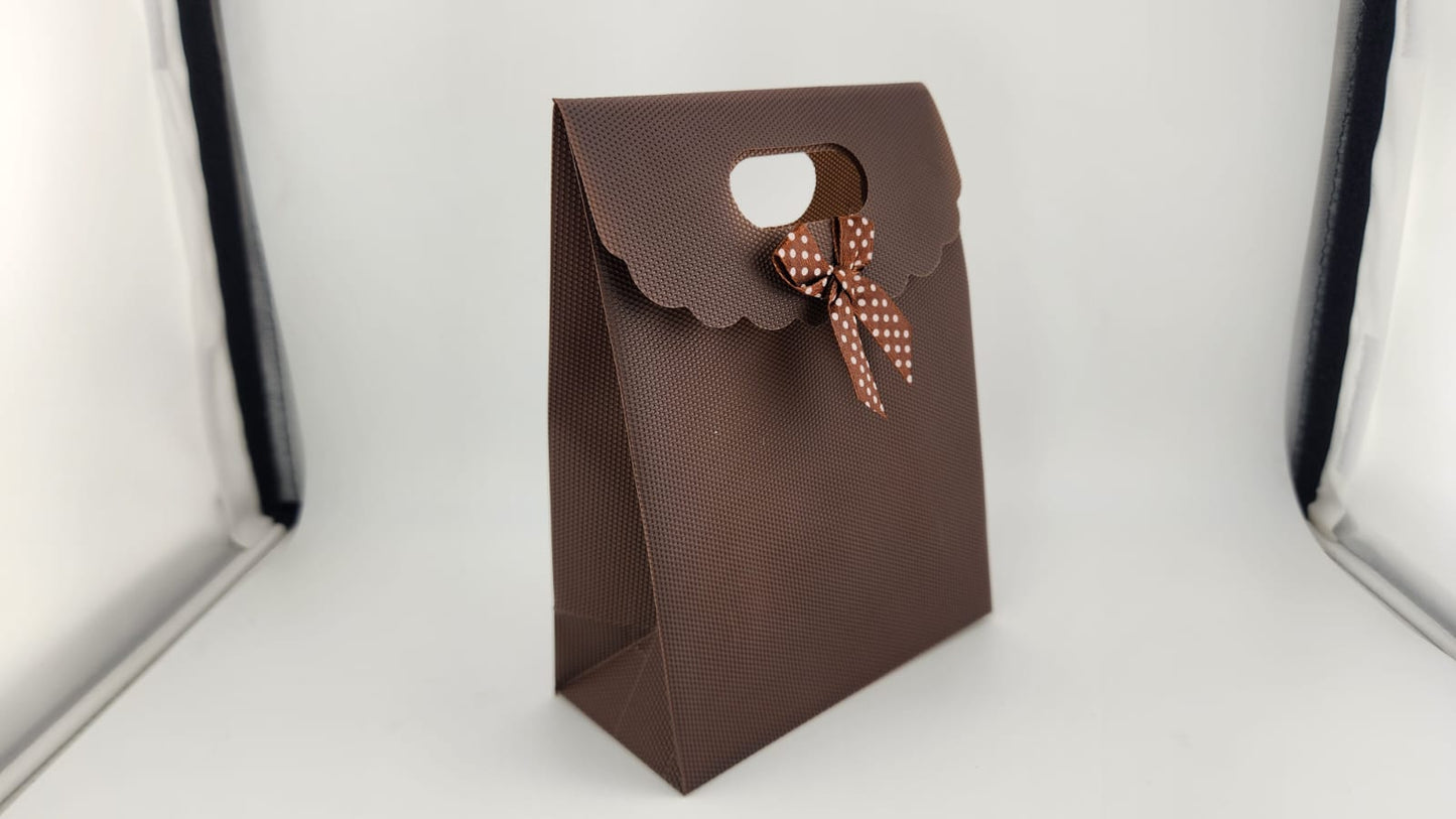 Plastic Bow Gift bag - Small