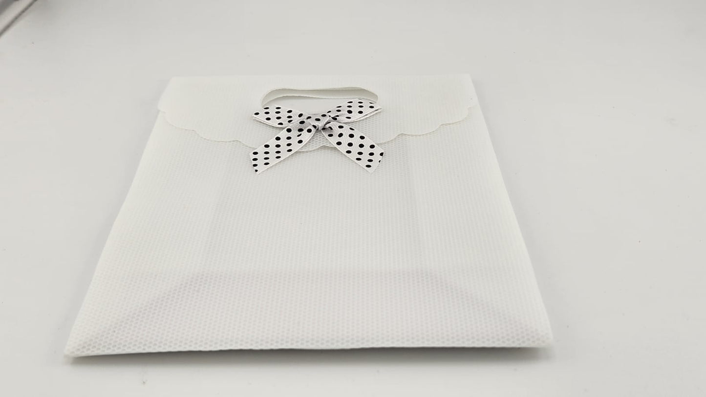 Plastic Bow Gift bag - Small