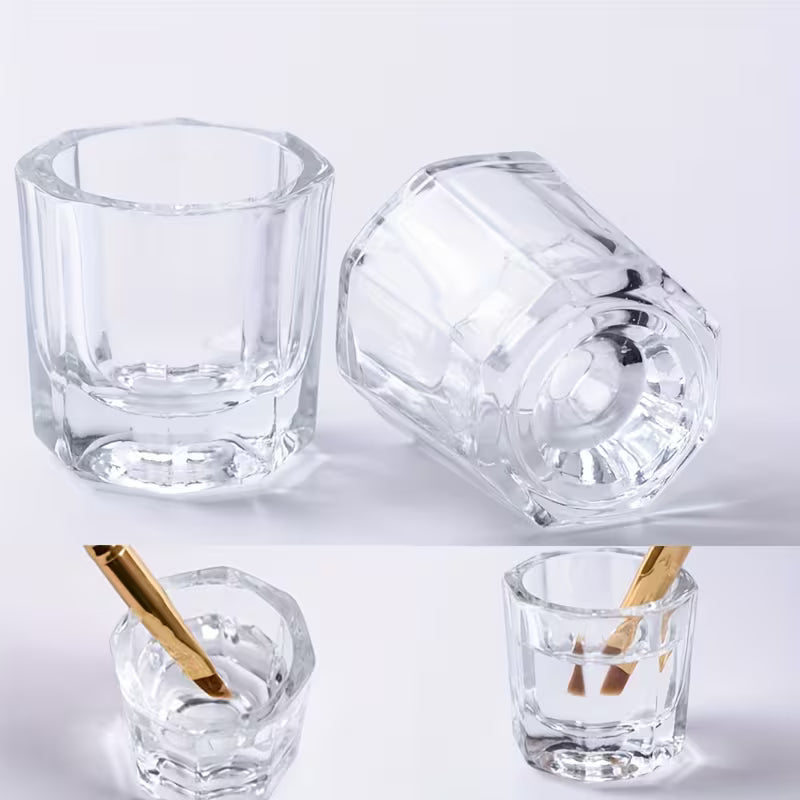 Glass Cup / Dappen Dish Round