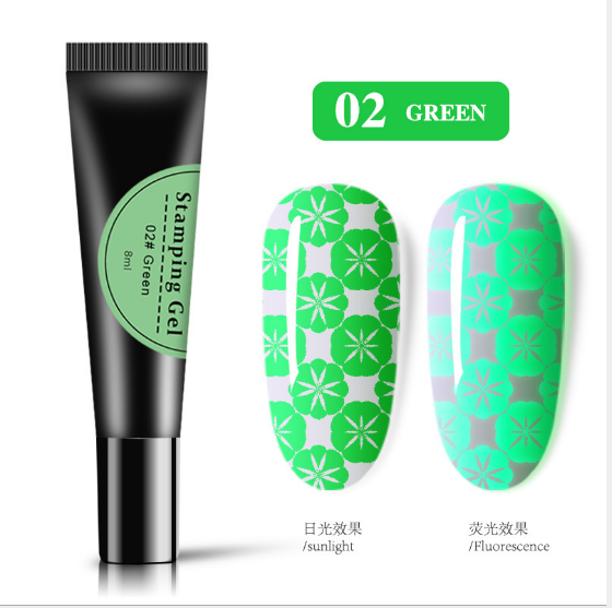 Glow in the dark Stamping Gel 8ml