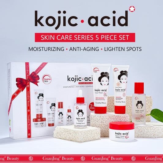 GuanJing Beauty Kojic Acid Skin Care Series 5 Piece Set - GJ7169-1