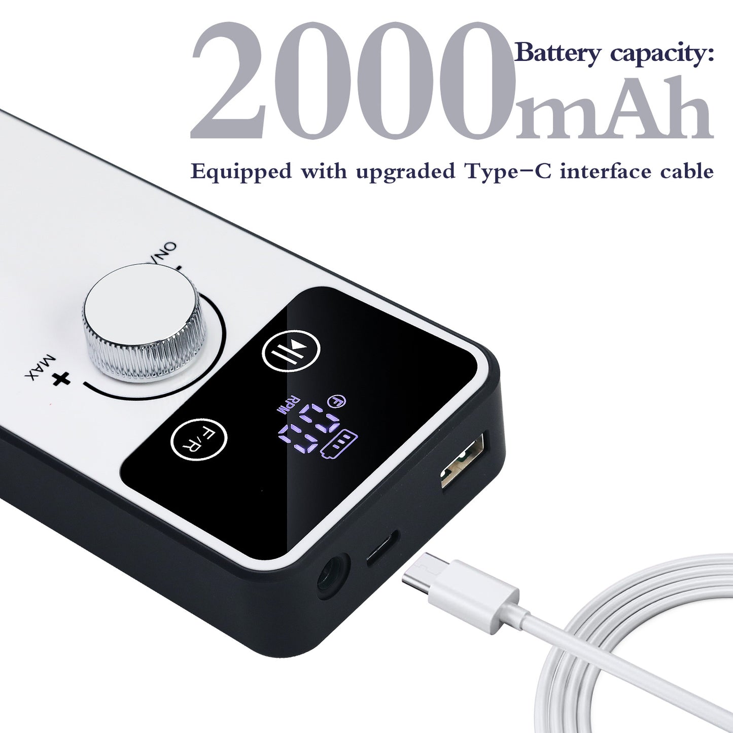 Rechargeable Nail Drill Machine Professional Edition 45000RPM (TOT-V5)