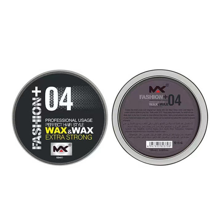 Fashion+ 04 Hair Styling Gel Wax 150ml - Extra Strong MVAKA