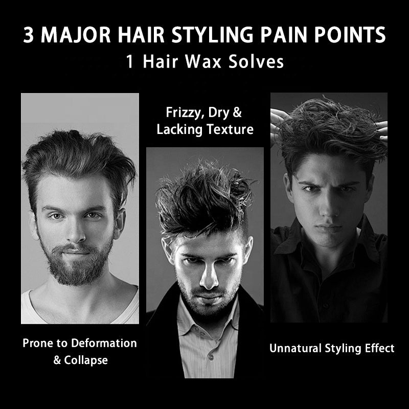 Fashion+ 03 Hair Styling Gel Wax 150ml - Matte Look - MVAKA