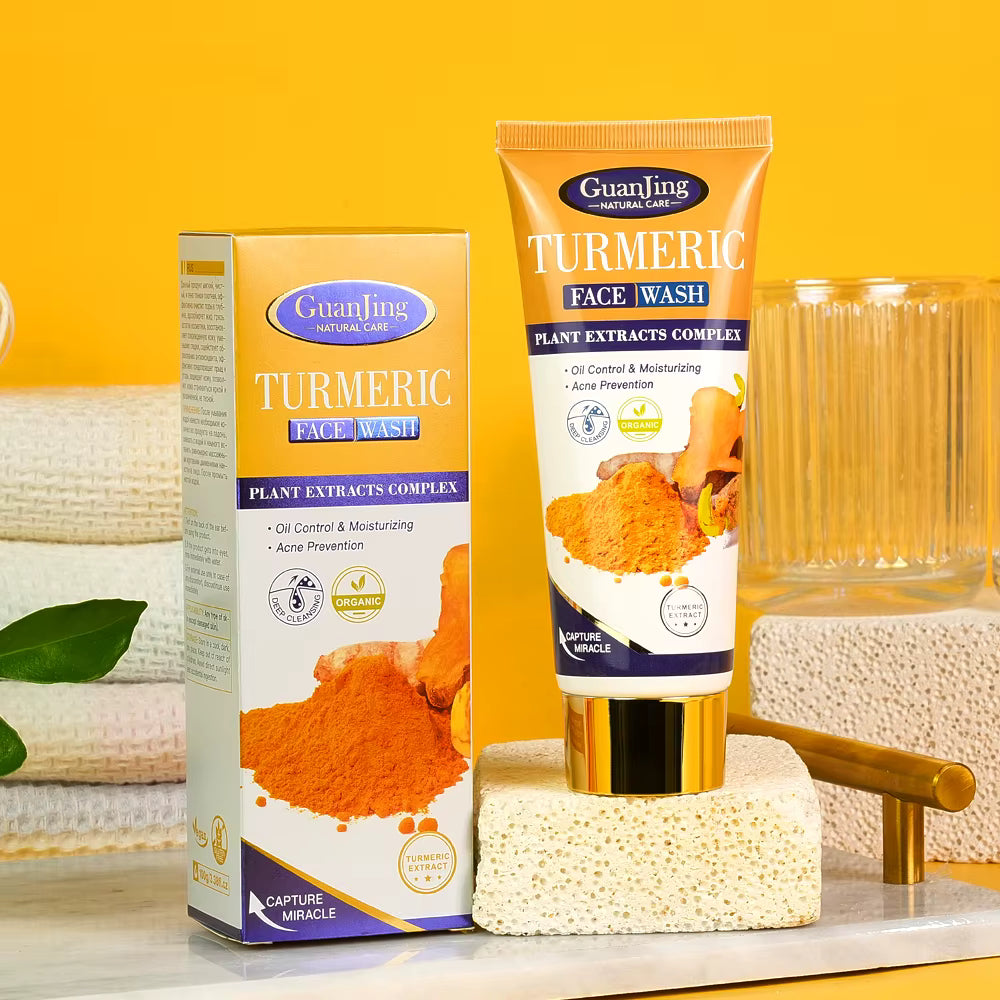 Turmeric Foam Face Wash - Guanjing 100ml