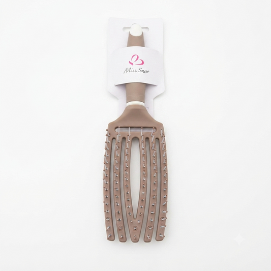 Professional Curved Vented Detangler - Miss Smoo