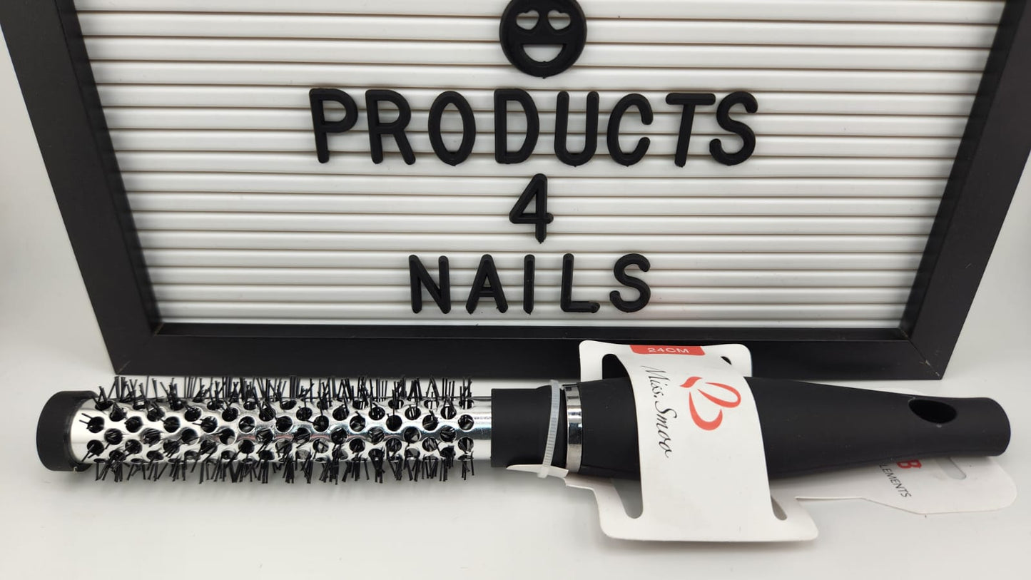 Hair Brush Round SMALL 24CM - Miss Smoo