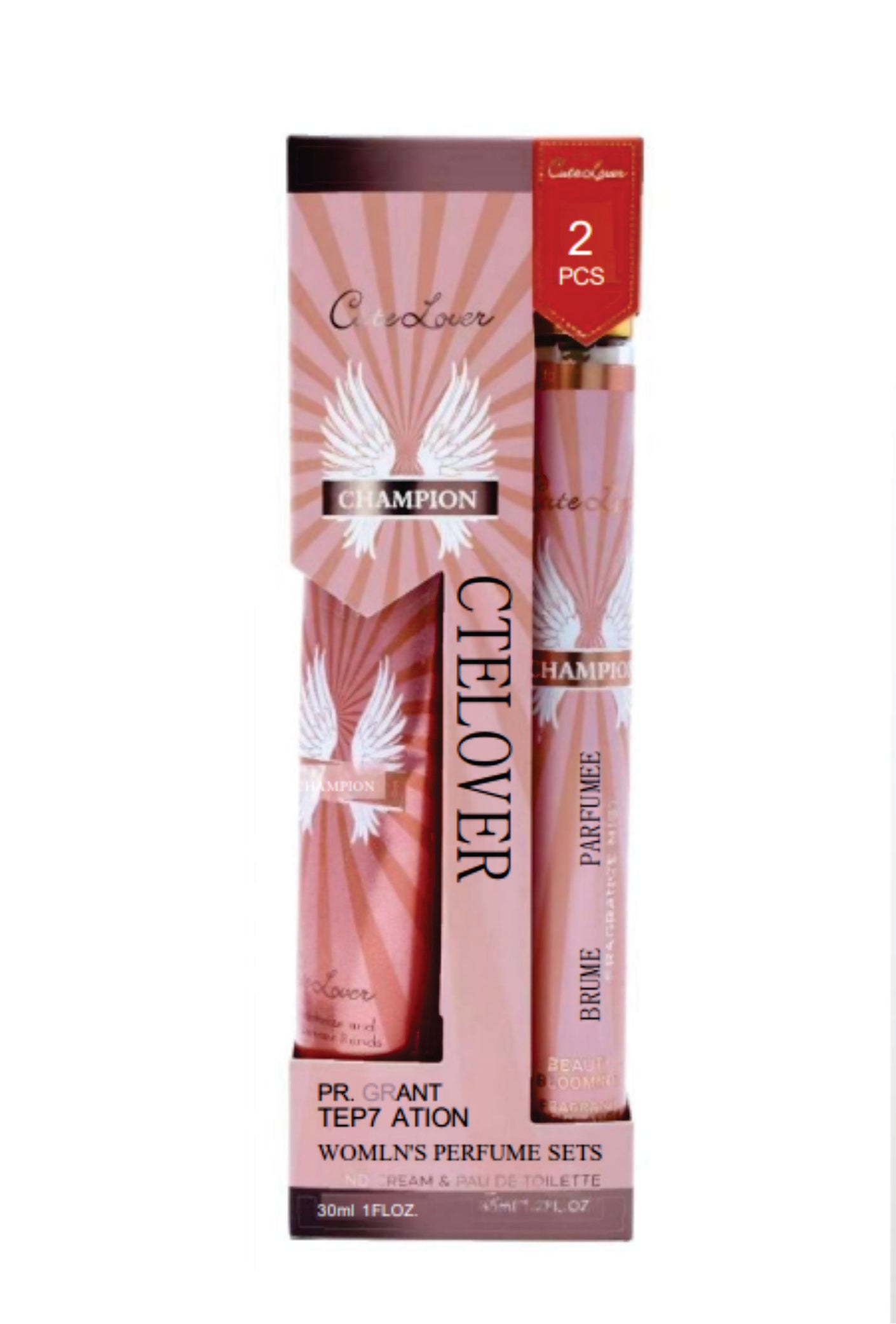 Hand & Body Cream (30ml) + Perfume (35ml) - Cute Lover Champion - ZH-2-5