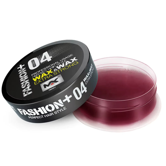 Fashion+ 04 Hair Styling Gel Wax 150ml - Extra Strong MVAKA