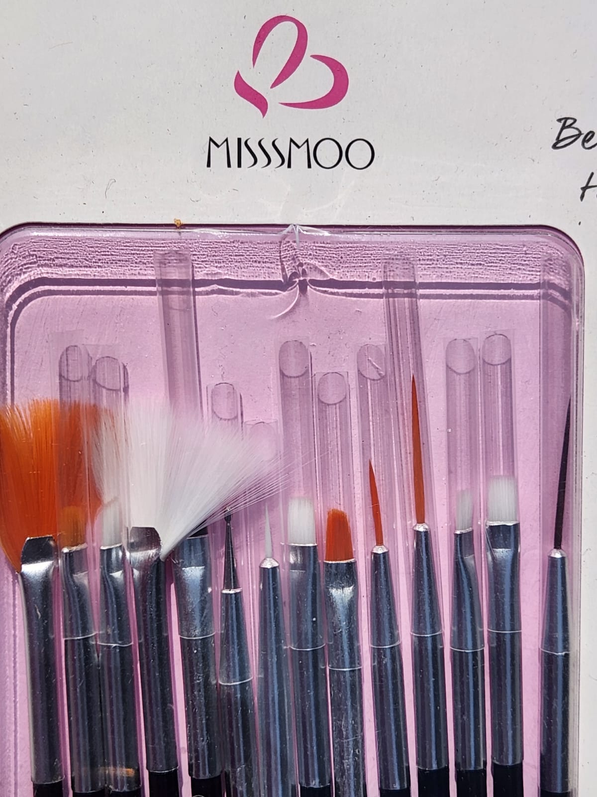 Miss Smoo Nail Gel Art Brush Set 15Pcs