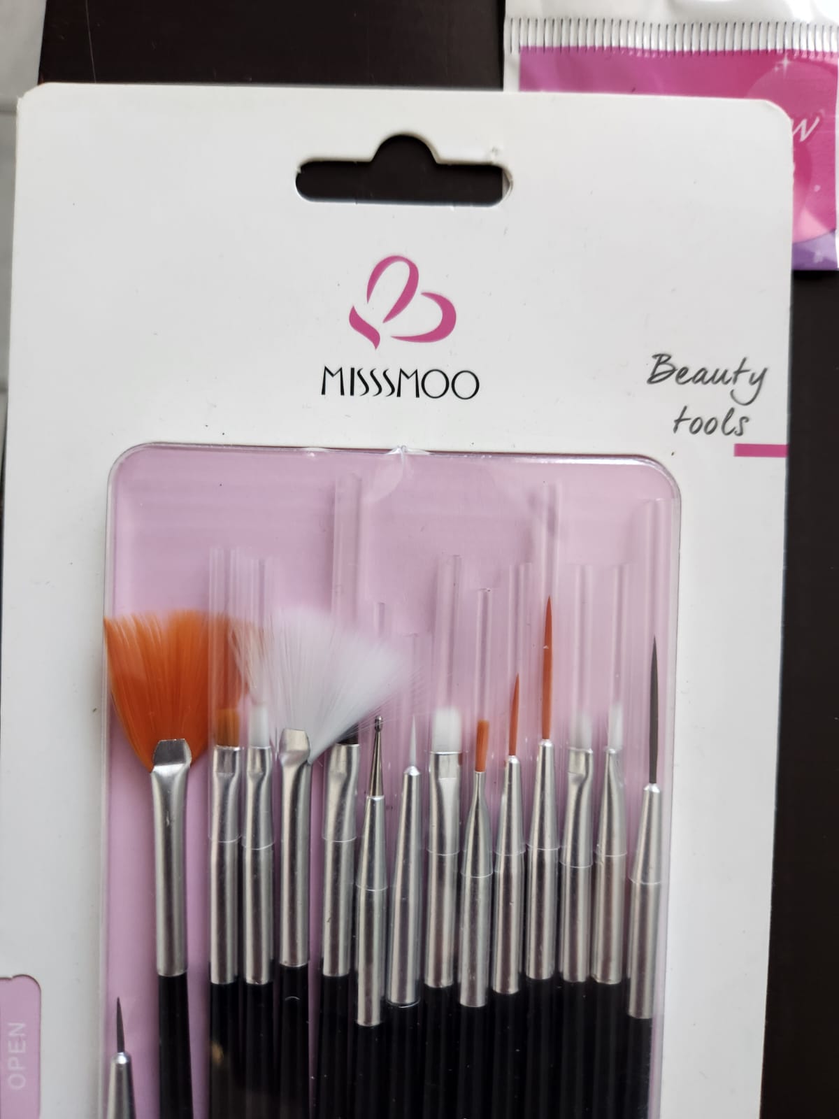 Miss Smoo Nail Gel Art Brush Set 15Pcs